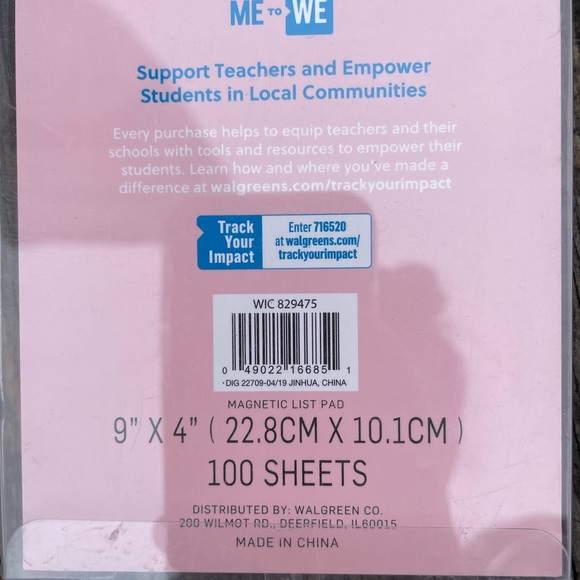 Magnetic To-do notepad - Picture 3 of 3